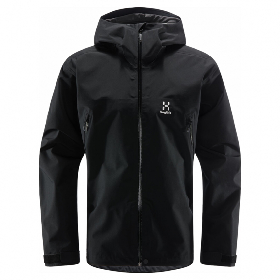Haglöfs Roc GTX Jacket Men True Black i gruppen Kläder & Skor / Kläder / Jackor / Skaljackor hos Sportfiskeprylar.se (6046862C5020r)