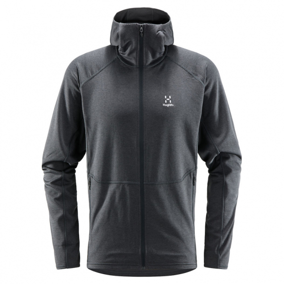 Haglöfs Skuta Hood Men Magnetite i gruppen Kläder & Skor / Kläder / Tröjor / Hoodies hos Sportfiskeprylar.se (6050712AT020r)