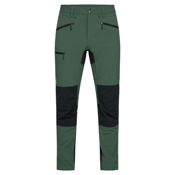 Haglöfs Mid Slim Pant Men Fjell Green/True Black i gruppen Kläder & Skor / Kläder / Byxor / Friluftsbyxor hos Sportfiskeprylar.se (6052124HT310r)