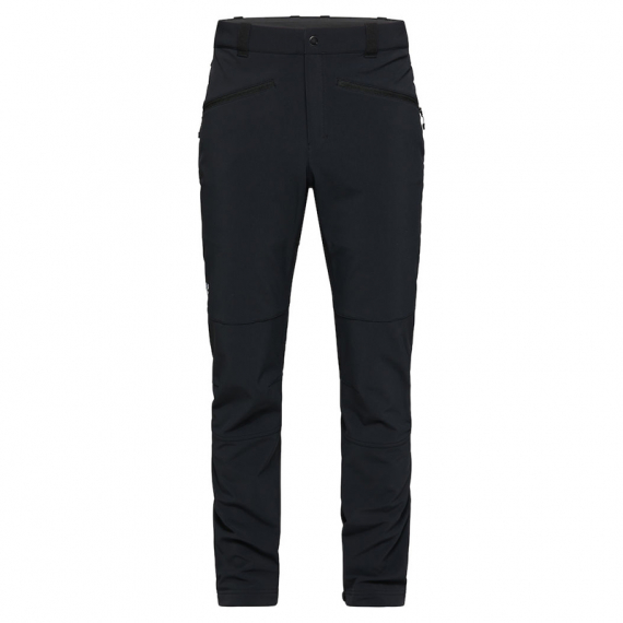 Haglöfs Chilly Softshell Pant Men True Black i gruppen Kläder & Skor / Kläder / Byxor / Friluftsbyxor hos Sportfiskeprylar.se (6054002C5310r)