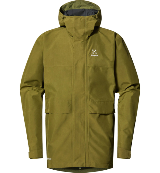 Haglöfs Reed GTX Parka Men Olive Green i gruppen Outlet hos Sportfiskeprylar.se (6064544VY015r)