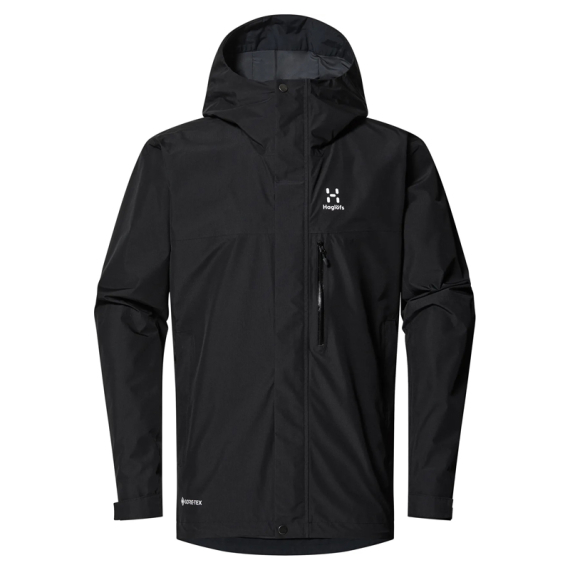 Haglöfs Lark GTX Jacket Men True Black i gruppen Kläder & Skor / Kläder / Jackor / Regnjackor hos Sportfiskeprylar.se (6064562C5020r)
