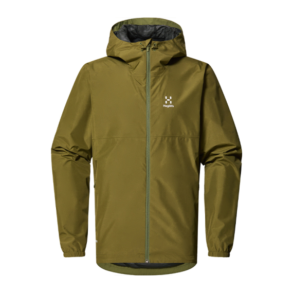 Haglöfs Kaise GTX Jacket Men Olive Green i gruppen Kläder & Skor / Kläder / Jackor / Regnjackor hos Sportfiskeprylar.se (6064584VY015r)