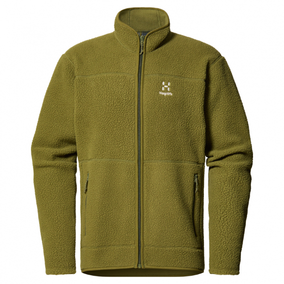 Haglöfs Mossa Pile Jacket Men Olive Green i gruppen Kläder & Skor / Kläder / Jackor / Fleecejackor hos Sportfiskeprylar.se (6065394VY020r)