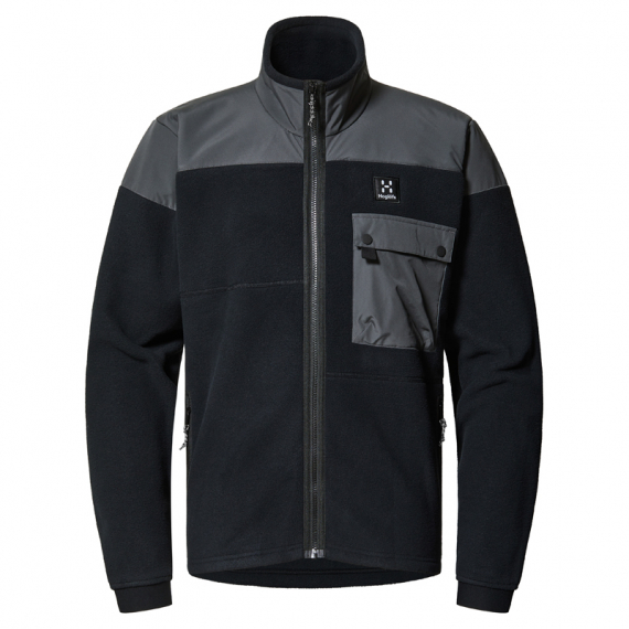 Haglöfs Avesta Hybrid Jacket Men True Black i gruppen Kläder & Skor / Kläder / Jackor / Regnjackor hos Sportfiskeprylar.se (6065482C5020r)