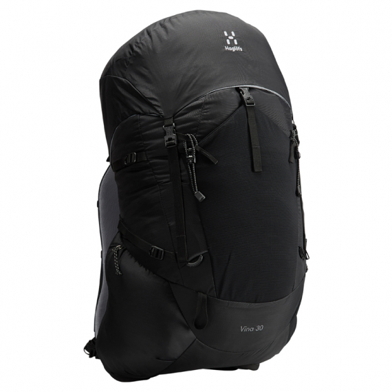 Haglöfs Vina 30 True Black i gruppen Förvaring / Ryggsäckar / Vandringsryggsäckar hos Sportfiskeprylar.se (6071102C5005)