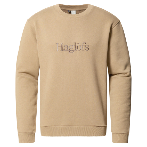 Haglöfs Crewneck Men Oak Brown i gruppen Kläder & Skor / Kläder / Tröjor / Sweatshirts hos Sportfiskeprylar.se (6076575SA015r)