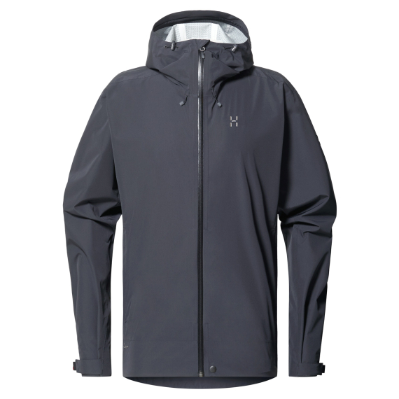Haglöfs Rosson Proof Jacket Men True Black i gruppen Kläder & Skor / Kläder / Jackor / Regnjackor hos Sportfiskeprylar.se (6076792C5015r)