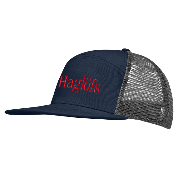 Haglöfs Trucker Cap Tarn blue/Magnetite i gruppen Kläder & Skor / Kepsar & Huvudbonader / Kepsar / Truckerkepsar hos Sportfiskeprylar.se (6078673YA005)
