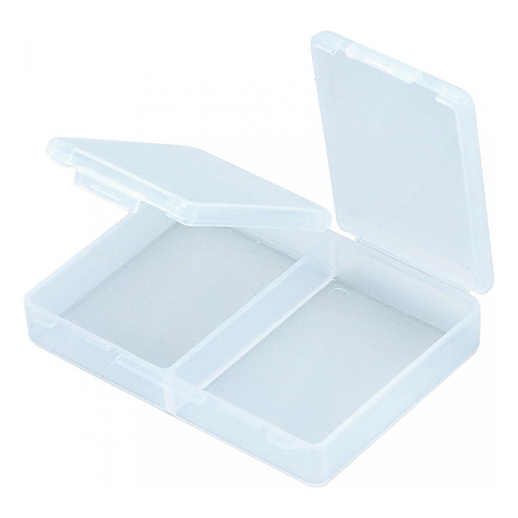 Meiho Accessories Box, 94x71x19 - 2 Comp - Clear i gruppen Förvaring / Boxar & Lådor / Betesboxar hos Sportfiskeprylar.se (61-FB-2)