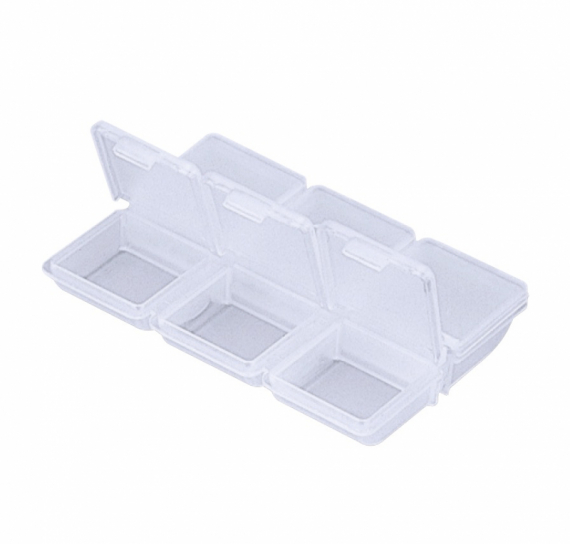 Meiho Accessories FB-6, 85x62x14mm - Clear i gruppen Förvaring / Boxar & Lådor / Betesboxar hos Sportfiskeprylar.se (61-FB-6)