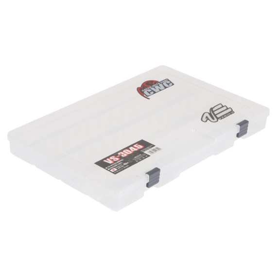 Meiho Betesbox, Justerbara Fack, 410x264x43mm - Clear i gruppen Förvaring / Boxar & Lådor / Betesboxar hos Sportfiskeprylar.se (61-VS-3045)