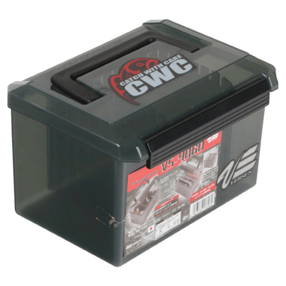 Meiho Spinnerbait, Justerbara Fack, 185x145x123mm - Black i gruppen Förvaring / Boxar & Lådor / Betesboxar hos Sportfiskeprylar.se (61-VS-4060)