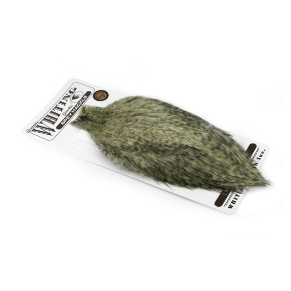 Whiting Bronze Spey Hackle Cape Grizzly i gruppen Krok & Småplock / Flugbindning / Flugbindningsmaterial / Fjädrar & Nackar / Nackar & Sadlar hos Sportfiskeprylar.se (61301001)