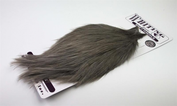 Whiting Spey Hackle Cape Bronze - Medium Dun i gruppen Krok & Småplock / Flugbindning / Flugbindningsmaterial / Fjädrar & Nackar / Hackel hos Sportfiskeprylar.se (61301222)