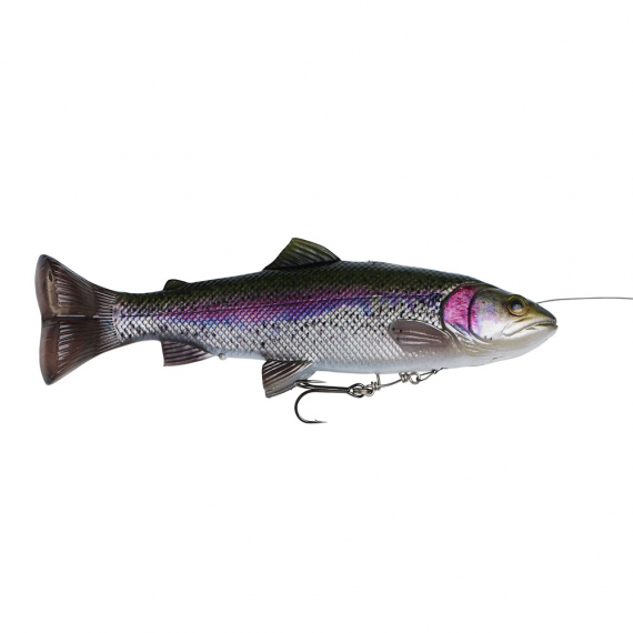 Savage Gear 4D Line Thru Pulsetail Trout 20cm 102g SS Rainbow Trout i gruppen Fiskedrag / Swimbaits / Mjuka Swimbaits hos Sportfiskeprylar.se (61979)