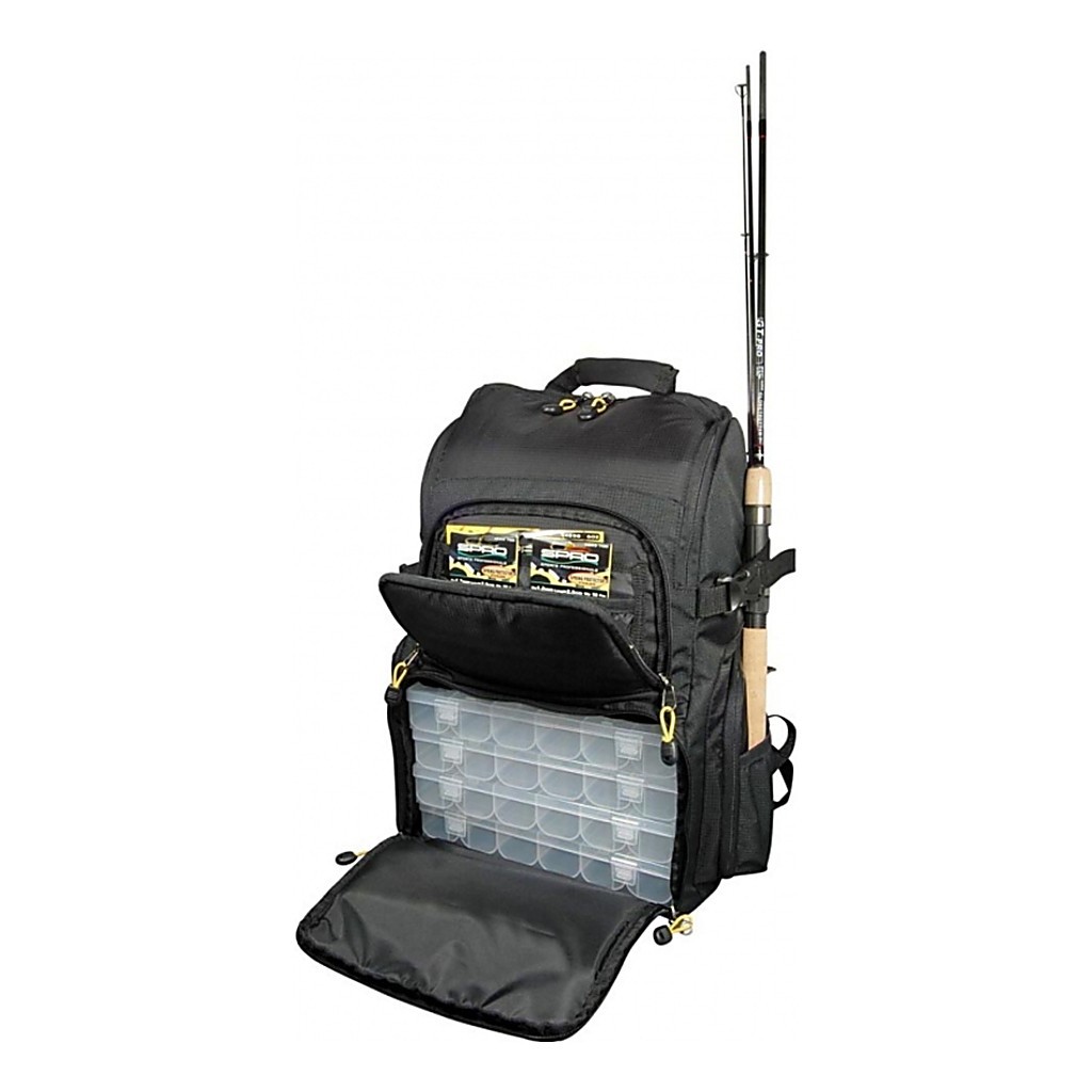 Spro Back Pack inkl. 4 boxar i gruppen Fiskemetoder / Vinterfiske / Förvaring / Ryggsäckar hos Sportfiskeprylar.se (6203500)