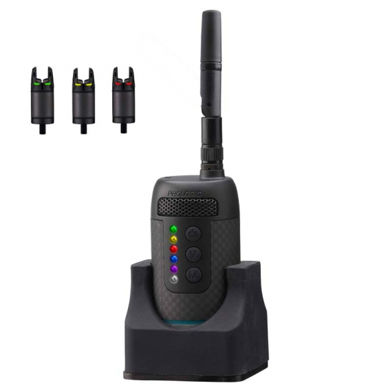 ProLogic K3 Bite Alarm Set 3+1 (Green,Yellow,Red) i gruppen Verktyg & Tillbehör / Nappalarm & Indikatorer / Nappalarm hos Sportfiskeprylar.se (62040)