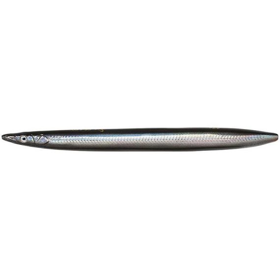 Savage Gear Line Thru Sandeel 110mm 15g 04-Black Silver i gruppen Fiskedrag / Havsöringsdrag & Kustwobblers / Kustwobblers hos Sportfiskeprylar.se (62185)