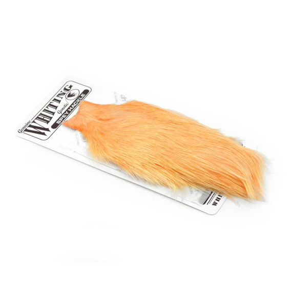 Whiting Spey Hackle Hen Cape White dyed Salmon i gruppen Krok & Småplock / Flugbindning / Flugbindningsmaterial / Fjädrar & Nackar / Nackar & Sadlar hos Sportfiskeprylar.se (62801202)