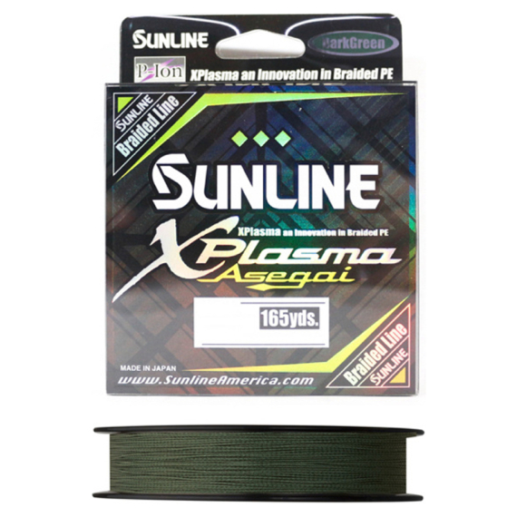 Sunline XPlasma Asegai Dark Green 150m i gruppen Fiskelinor / Flätlinor & Superlinor hos Sportfiskeprylar.se (63043250r)