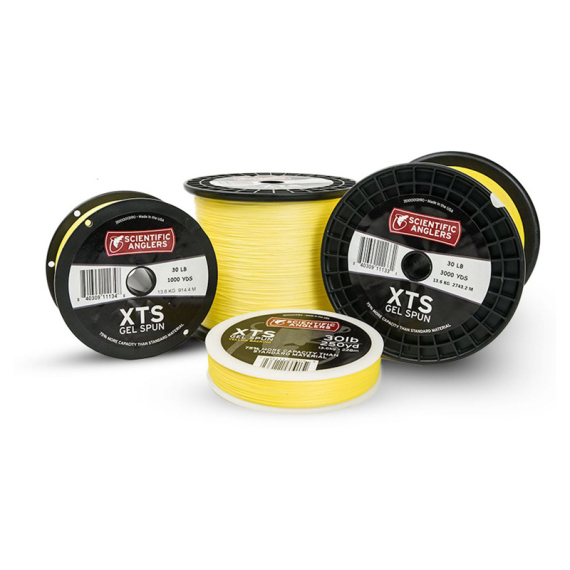 SA XTS Gel Spun Backing Yellow i gruppen Fiskelinor / Flugfiskelinor / Backing hos Sportfiskeprylar.se (673137r)