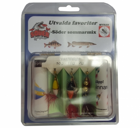 Myran Söder Sommarmix 3-pack i gruppen Fiskedrag / Spinnare hos Sportfiskeprylar.se (6999-SM)