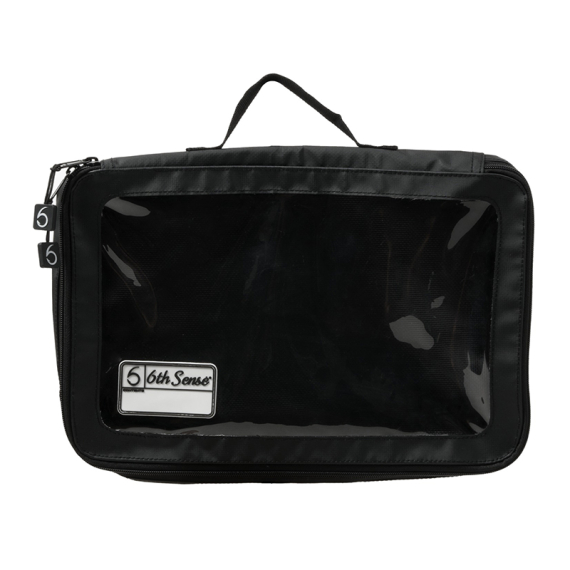 6th Sense Large Bait View Tackle Bag - Black i gruppen Förvaring / Fiskeväskor / Tillbehörsväskor hos Sportfiskeprylar.se (6BVBLG-WILTH)