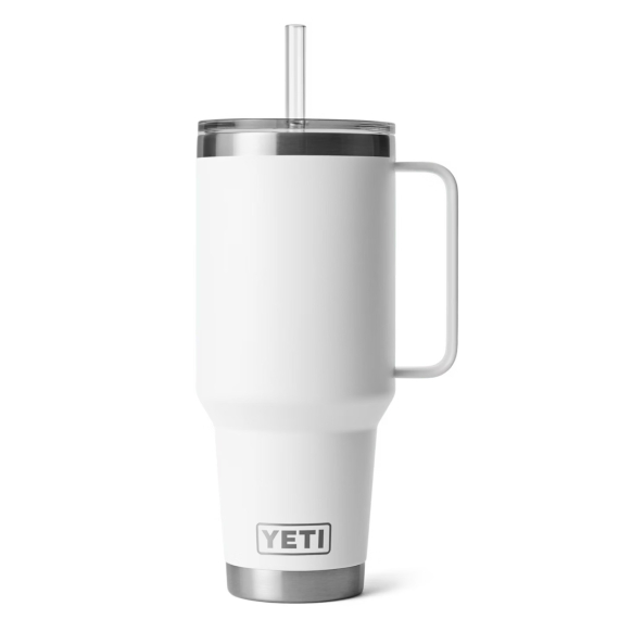 Yeti Rambler 42 Oz Straw Mug - White i gruppen Outdoor / Friluftskök & Redskap / Termosar / Termosmuggar hos Sportfiskeprylar.se (70000003359)