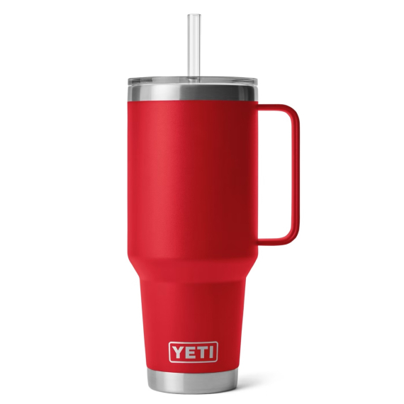 Yeti Rambler 42 Oz Straw Mug - Rescue Red i gruppen Outdoor / Friluftskök & Redskap / Termosar / Termosmuggar hos Sportfiskeprylar.se (70000003363)