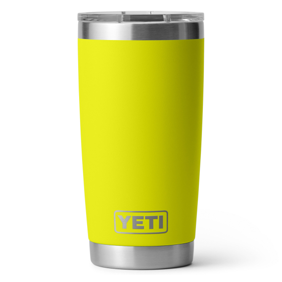 Yeti Rambler 20 Oz Tumbler - Firefly Yellow i gruppen Outdoor / Friluftskök & Redskap / Termosar / Termosmuggar hos Sportfiskeprylar.se (70000004040)