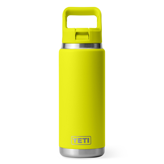 Yeti Rambler 26 Oz Straw Bottle - Firefly Yellow i gruppen Outdoor / Friluftskök & Redskap / Termosar / Termosmuggar hos Sportfiskeprylar.se (70000004045)