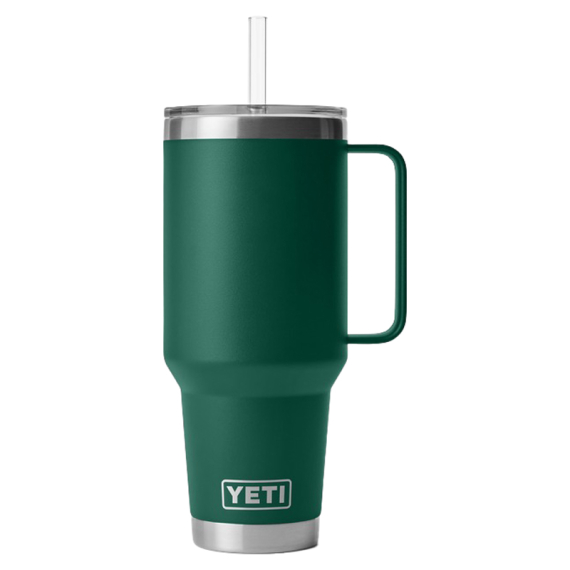 Yeti Rambler 42 Oz Straw Mug - Black Forest Green i gruppen Outdoor / Friluftskök & Redskap / Termosar / Termosmuggar hos Sportfiskeprylar.se (70000004251)