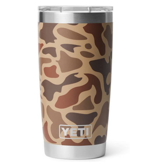 Yeti Rambler 20 Oz Tumbler - Wetlands Camo i gruppen Outdoor / Friluftskök & Redskap / Termosar / Termosmuggar hos Sportfiskeprylar.se (70000004932)