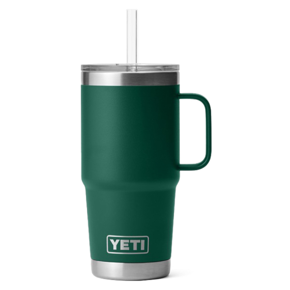 Yeti Rambler 25 Oz Straw Mug - Black Forest Green i gruppen Outdoor / Friluftskök & Redskap / Termosar / Termosmuggar hos Sportfiskeprylar.se (70000004935)