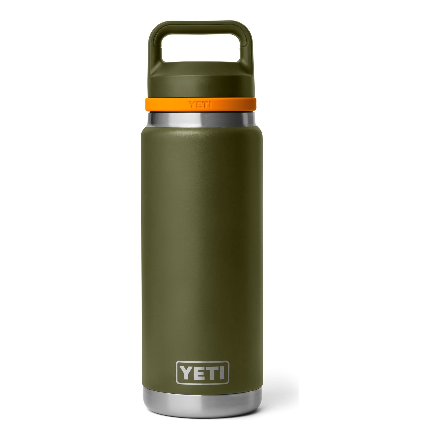 Yeti Rambler 26 Oz C Bottle Chug - Olive/King Crab Orange i gruppen Outdoor / Friluftskök & Redskap / Termosar / Termos hos Sportfiskeprylar.se (70000007246)