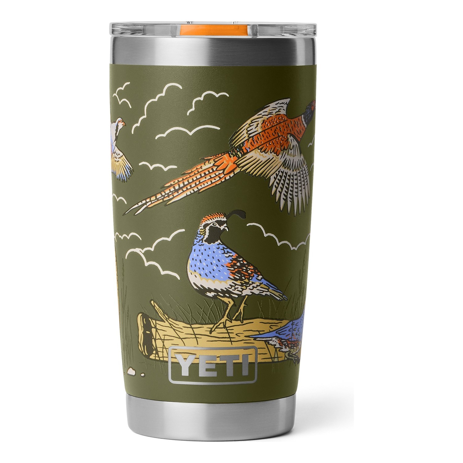 Yeti Rambler 20 Oz Tumbler Ms - Upland Bird Olive i gruppen Outdoor / Friluftskök & Redskap / Termosar / Termosmuggar hos Sportfiskeprylar.se (70000008270)