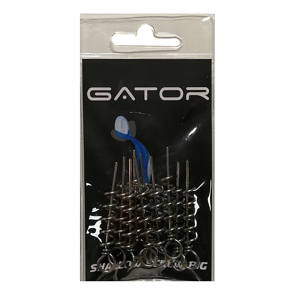 Gator Big Shallow Screw 10-Pack i gruppen Krok & Småplock / Stingers & Stingertillbehör / Stingertillbehör hos Sportfiskeprylar.se (70GATOR)