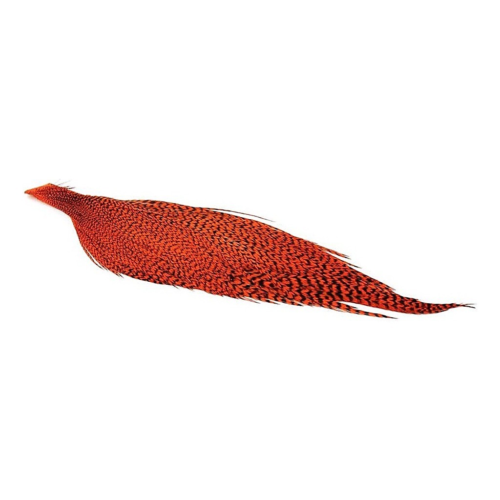 Whiting High & Dry Hackle 1/2 Cape - GD/Orange i gruppen Krok & Småplock / Flugbindning / Flugbindningsmaterial / Fjädrar & Nackar / Nackar & Sadlar hos Sportfiskeprylar.se (71841151)