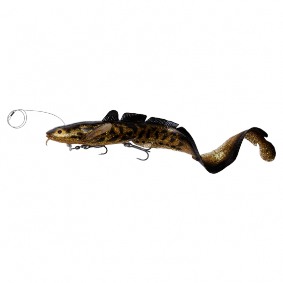 Savage Gear 3D Line Thru Burbot FS i gruppen Fiskedrag / Swimbaits / Mjuka Swimbaits hos Sportfiskeprylar.se (72390r)