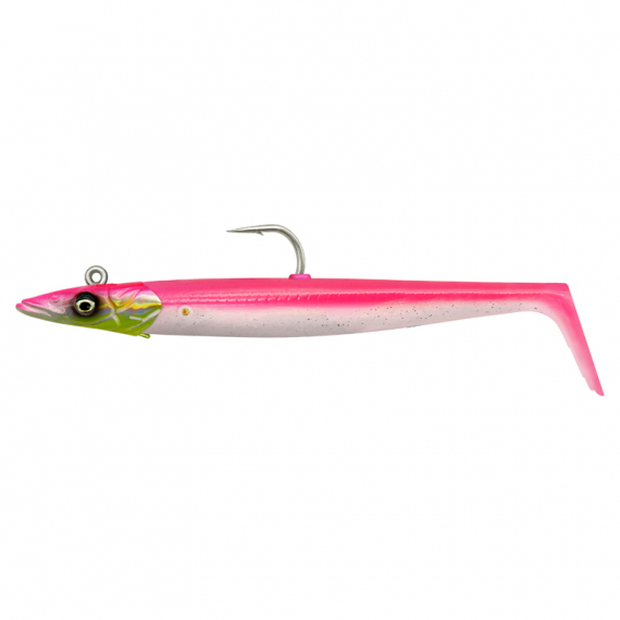 Savage Gear Sandeel V2 17cm 65g Sinking 2+1 - Pink Pearl Silver i gruppen Fiskedrag / Jiggar & Gummibeten / Gäddjiggar hos Sportfiskeprylar.se (72511)