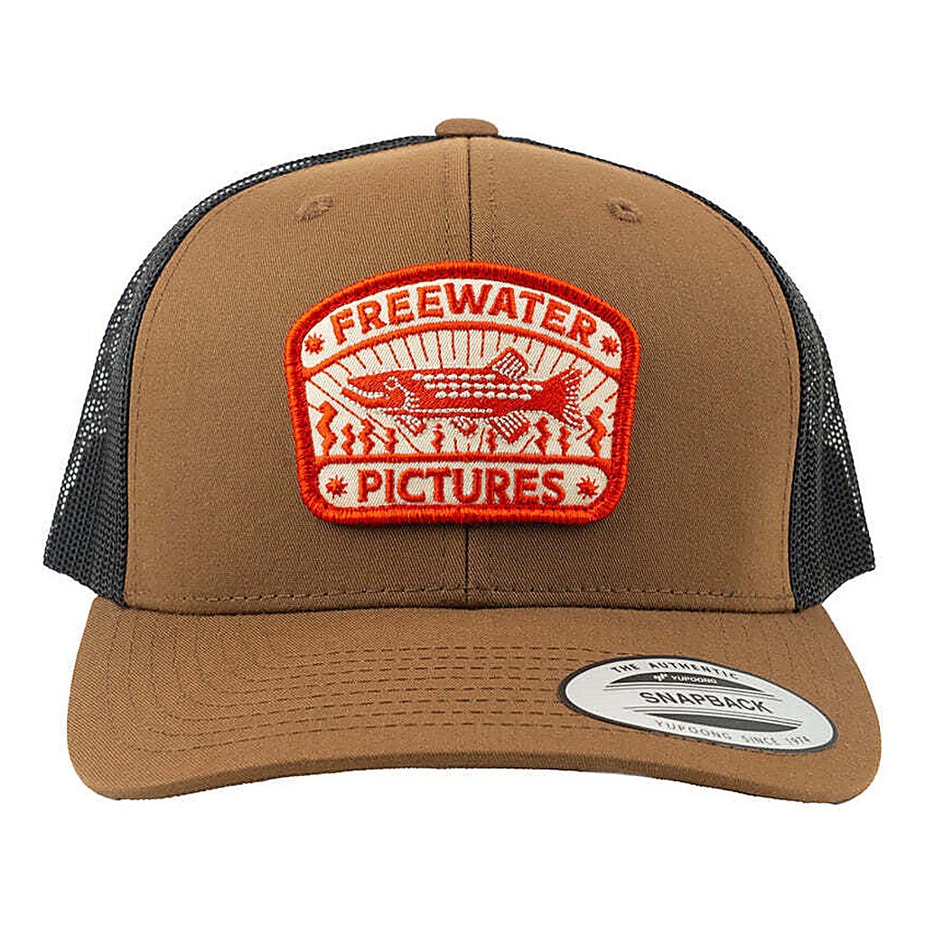 Freewater Pictures Inca Pike Trucker Cap - Brown/Black i gruppen Kläder & Skor / Kepsar & Huvudbonader / Kepsar / Truckerkepsar hos Sportfiskeprylar.se (7350139701785)