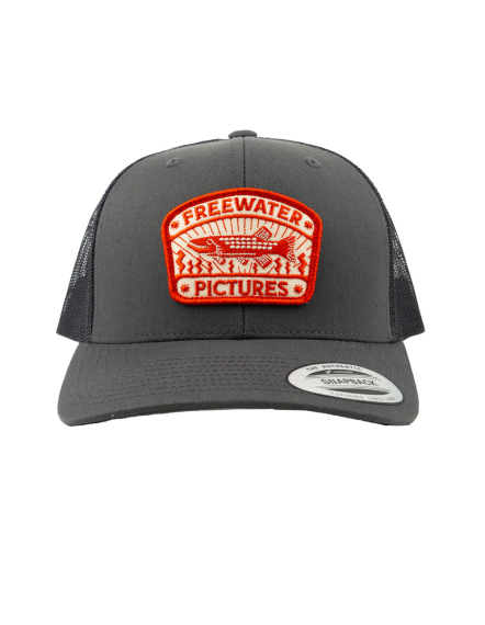 Freewater Pictures Inca Pike Trucker Cap - Grey i gruppen Kläder & Skor / Kepsar & Huvudbonader / Kepsar / Truckerkepsar hos Sportfiskeprylar.se (7350139701808)