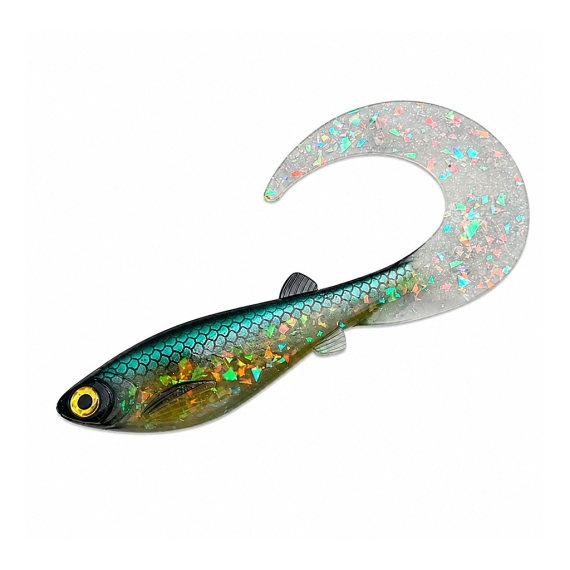 ULM Gigabite V2 Curly i gruppen Fiskedrag / Jiggar & Gummibeten / Gäddjiggar hos Sportfiskeprylar.se (7350186110011r)