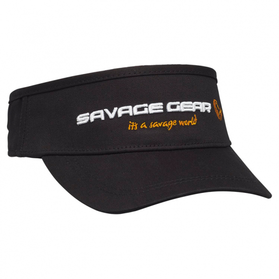 Savage Gear Sun Visor, Black Ink i gruppen Kläder & Skor / Kepsar & Huvudbonader / Kepsar / Visirkepsar hos Sportfiskeprylar.se (73717)