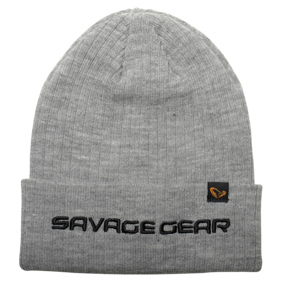 Savage Gear Fold-Up Beanie, Light Grey Melange i gruppen Kläder & Skor / Kepsar & Huvudbonader / Mössor hos Sportfiskeprylar.se (73741)