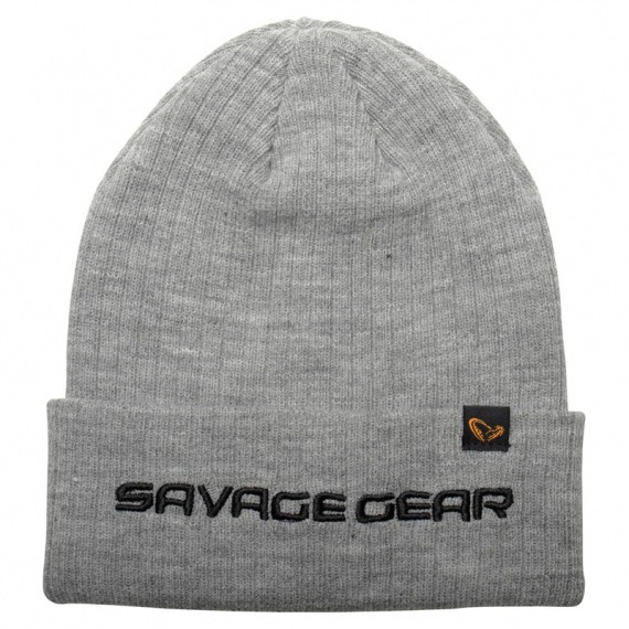 Savage Gear Fold-Up Beanie, Light Grey Melange i gruppen Kläder & Skor / Kepsar & Huvudbonader / Mössor hos Sportfiskeprylar.se (73741)