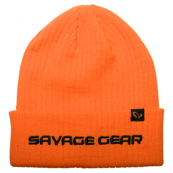 Savage Gear Fold-Up Beanie, Sun Orange i gruppen Kläder & Skor / Kepsar & Huvudbonader / Mössor hos Sportfiskeprylar.se (73742)