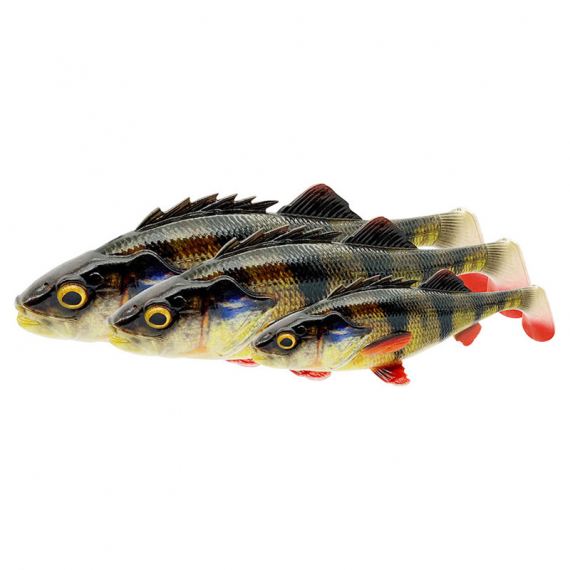 Savage Gear 4D Perch Shad (Bulk) i gruppen Fiskedrag / Jiggar & Gummibeten / Gäddjiggar hos Sportfiskeprylar.se (73956r)