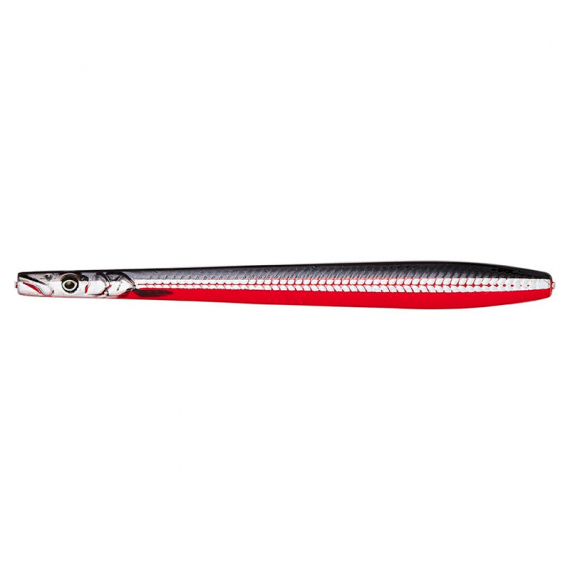 Savage Gear Line Thru Sandeel Nail 10cm 16g - Black Red i gruppen Fiskedrag / Havsöringsdrag & Kustwobblers / Kustwobblers hos Sportfiskeprylar.se (74167)